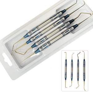 Kit de Elevación de Seno Maxilar Dental de Acero Inoxidable Manual de 4 Piezas, Separador Perióstico para Implantes, Herramientas Quirúrgicas de Alta Calidad, CE - Product Image 5