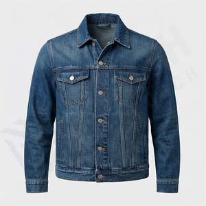 Veste en jean pour femmes, vêtement d'extérieur décontracté élégant, mode classique au quotidien, qualité supérieure, vêtements pour femmes, streetwear moderne - Product Image 1