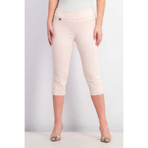 Pantaloni Capri a Vita Alta Alfani da Donna, Taglia 6, Rosa, Stile Casual Traspirante con Effetto Contenitivo - Product Image 1