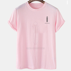 2025 dernière conception été hommes T-Shirt coton Polyester hommes T-Shirt en gros Logo personnalisé hommes T-Shirt - Product Image 1