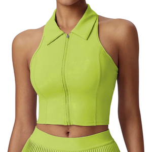 Coton pour femmes pour polo Logo personnalisé respirant tricoté vêtements de golf motif solide vêtements de sport pour les sports décontractés Viet Nam - Product Image 1