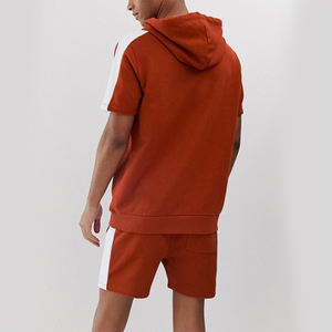 Nouveau design personnalisé de survêtement d'été ensemble personnalisé à logo court pour hommes survêtements d'été pour hommes prix bon marché - Product Image 6