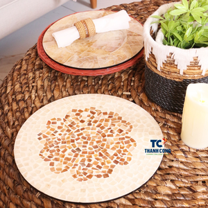 Mantel de mesa hecho a mano elegante de alta calidad para decoración del hogar y presentación de regalos - Product Image 1