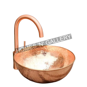 อ่างล้างมือเซรามิกสีดำทรงวงรีอ่างล้างมือทองแดงลายคราม lavabo อ่างล้างมือศิลปะ - Product Image 3