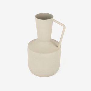 Florero de metal de forma moderna de gran venta, hecho a mano de hierro para un diseño interior sofisticado con un atractivo atemporal - Product Image 1