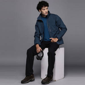 Nouvelle veste softshell imperméable coupe-vent d'hiver pour sports de plein air, personnalisable avec logo, pour hommes et femmes - Product Image 3