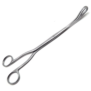 Pince éponge Foerster 9.5 "mâchoires dentelées incurvées Instruments chirurgicaux haut de gamme - Product Image 2