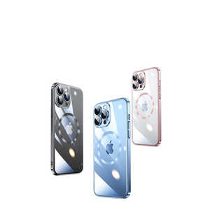 Étui rigide en PC compatible avec la charge sans fil MagSafe, édition Netzy Blue Safa Riksos pour iPhone 13 Pro Max, fabriqué en matériau TPU - Product Image 2