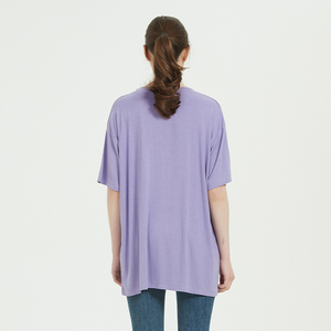 Dernière conception de t-shirt confortable T-shirt de belle couleur respirant personnalisable en gros pour les femmes - Product Image 5
