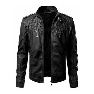 Veste en cuir véritable pour hommes Veste d'hiver respirante avec décoration personnalisée et prix compétitif - Product Image 6