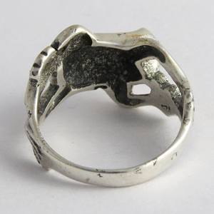 กบรูปร่างร้อนแฟชั่นผู้หญิงธรรมดาเงิน925แหวนเงินสเตอร์ลิงออนไลน์เครื่องประดับเงินอินเดีย - Product Image 4