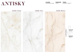 เคริม่ากันลื่นกระเบื้องพอร์ซเลนเคลือบทันสมัยดีไซน์แบบอิตาลีสำหรับการใช้งานในโรงเรียนห้างสรรพสินค้า - Product Image 2