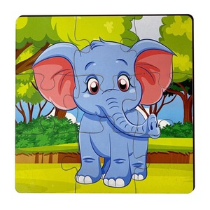 Wholesale 4-Set Wood Animal Jigsaw <b>Puzzle</b> OEM/ODM Customisable Educational Toys 21x30cm for 5-7 Years - Product Image 3