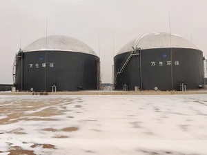 Tanque de almacenamiento de biogás con doble membrana, tanque de acero fundido a cubierta de vidrio, GFS/<span class=keywords><strong>GFL</strong></span> - Product Image 6