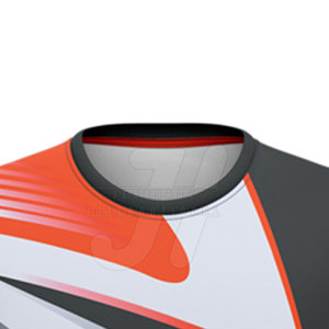 Meilleur prix T-shirt confortable à manches courtes pour hommes, conception de couleur personnalisée avec motif imprimé par sublimation solide - Product Image 3