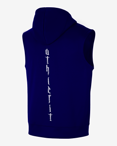 Sweat à capuche sans manches en coton de qualité supérieure avec fermeture éclair Streetwear Sweat-shirt d'entraînement de basket-ball Sweat-shirt de sport personnalisé pour hommes - Product Image 6