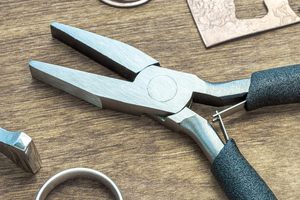 High Quality Stainless Steel 5-Inch Duckbill Flat Nose Jewelry Pliers Spring <b>Smooth</b> Jaws Making Wire Bending DIY Hand <b>Tools</b> - Product Image 4