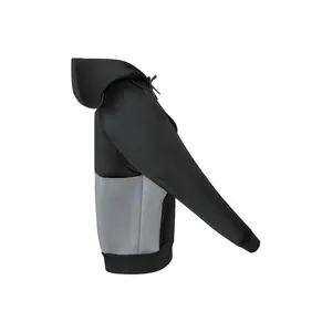 Sudadera con capucha con estampado de espuma 3D personalizada para hombre, nuevo diseño OEM recortada, Sudadera con capucha de gran tamaño lisa, ropa de invierno, talla 6XL - Product Image 4