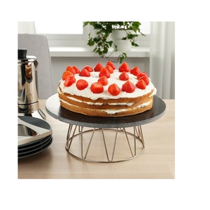 Classic Design Metal Cake Stand Round Shaped Use for Home Decoration Metal Design Best for Birthday Party Decor - Product Image 2