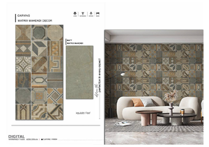 Modern Design Interior Floor <b>Tiles</b> 600x1200mm Porcelain Matt Glazed Surface Full Body Homogeneous for Home Decoration - Product Image 6