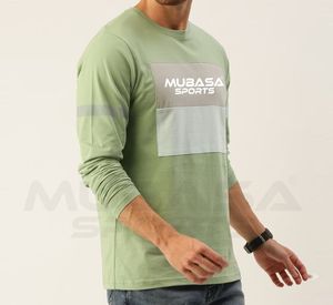 Camiseta de manga corta 100% algodón de la mejor calidad para hombre, camiseta de talla grande con estampado de logotipo personalizado, patrón sólido, ajustada Digital, hecha en Pakistán - Product Image 5