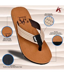 Men's Summer <strong>Flip</strong> <strong>Flops</strong> with Custom Design Hard-Wearing Flexible Rubber Insole Fashionable Soft Slipper Beach Use Factory Price - Product Image 2