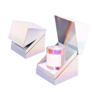 High-End Luxury Eco-Friendly Recycled Materials <b>Gift</b> Box Set Rigid Cardboard Sponge Lined <b>Pink</b> Box Removable Lid Ribbon Custom - Product Image 3