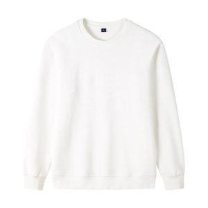 Sweat-shirt à col rond surdimensionné pour hommes, 100% coton, éponge française, respirant, teint en goutte, hiver, vente en gros - Product Image 6