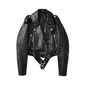 Vestes matelassées en cuir véritable pour femmes les plus vendues Style Sport grande taille Slim Fit coton imprimé vêtements d'extérieur respirants - Product Image 6