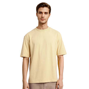 T-shirt de haute qualité à épaules tombantes 100% coton T-shirt personnalisé de couleur de haute qualité Streetwear décontracté OEM - Product Image 1