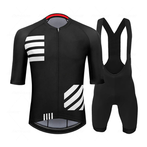 Traje de Ciclismo Sublimado Personalizado con Nuevo Diseño de Patrón, Camisetas Transpirables para Adultos, Parte Delantera Completa, Suministro OEM, Uniforme de Ciclismo - Product Image 3