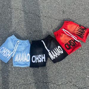 Custom Comfortable Cotton Men's Gym <b>Shorts</b> Elastic 6XL Size Plain Sweat <b>Fleece</b> <b>Shorts</b> with Logo Decoration Mid Waist <b>Shorts</b> - Product Image 3