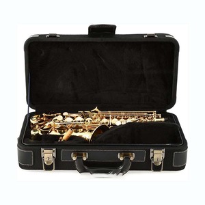 Saxophone soprano courbé Yanagisawa SCWO10 Elite Professional Bb avec corps en laiton jaune - Product Image 5
