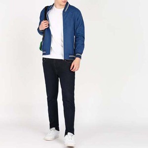 Venta al por mayor de ropa personalizada para hombre chaquetas de bombardero Casual liso a prueba de viento chaqueta abrigos para hombres fábrica OEM servicio chaquetas de poliéster - Product Image 2