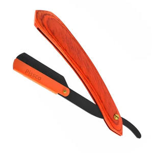 Couteau de rasage droit, rasoir manuel pliant en acier pour barbier, outils d'épilation - Product Image 6