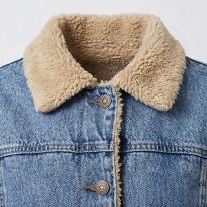 Ensemble veste et pantalon en jean pour enfants élégants, tendance et amusant, jean pour filles, tendance, lavage clair, tenue de luxe, couleur personnalisée, streetwear décontracté - Product Image 4