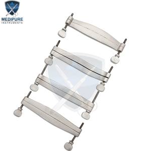 \Professional <b>Veterinary</b> Pack of 4 Dog Ear Cropping Clamps Straight and Curved Stainless Steel Ear Trim Instruments - Product Image 4