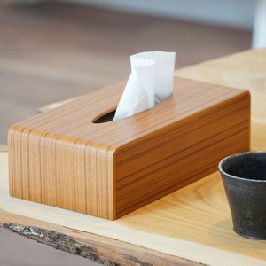 Porte-mouchoirs en bambou fait à la main en gros pour restaurant hôtel porte-serviettes en bois - Product Image 2