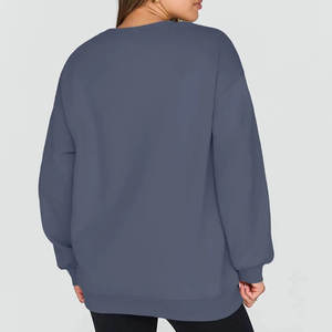 Women's Winter <b>Sweatshirt</b> Custom Front 100% Cotton Fleece <b>Hoodies</b> Outdoor Breathable Windproof Eco-Friendly Personalized Sale - Product Image 2