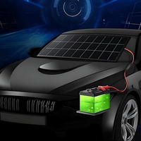 Chargeur flottant de maintien de batterie solaire Glory Solar, taille personnalisée, efficacité de 23%, camping-car, caravane, camion, moto, pelouse