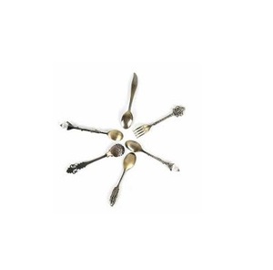 Pendentif cuillère en acier inoxydable de haute qualité, tête en acier inoxydable cuillère en métal pendentif mini cuillère en acier - Product Image 3