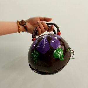 ECO FRIENDLY COCONUT BAG NATURAL COCO SHELL BAG y BOLSO DE MANO para MUJER/BOLSOS DE PLAYA VIETNAM - Product Image 5