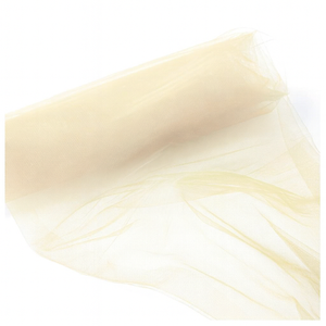 Tela de tul francés-Perla-Tela francesa de poliéster-Suave y elegante, 320cm de ancho Delfim - Product Image 1