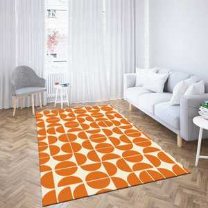 Checkerboard Printed <b>Rug</b> - Modern, Geometric, and Classic Design,<b>Chenille</b> <b>Rug</b> - Product Image 2