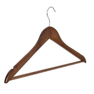 EXPANDING HANDMADE BEST High Quality Boutique Style a Grade Lotus <b>Wooden</b> Hanger With Notches with Bar Suit Hanger - Product Image 1