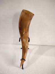 แตรเป่าสำหรับดื่มเกรดสูงทำจากเขาวัวควายวัว100% แก้วมักเป่าไวกิ้งที่น่าสนใจ - Product Image 4