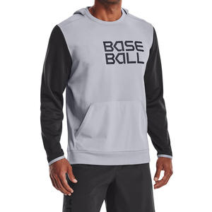 Fundamentos de fábrica Logotipo personalizado Patrón Béisbol Sudadera con capucha Sublimación Bordado Poliéster Algodón Manga larga Béisbol Hombres Sudadera con capucha Desgaste - Product Image 4