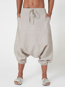 Bouffée Impression Broderie À La Mode Pantalon Goutte Crotchet Sarouel Taille Haute Baggy Extensible Surdimensionné Survêtement - Product Image 4