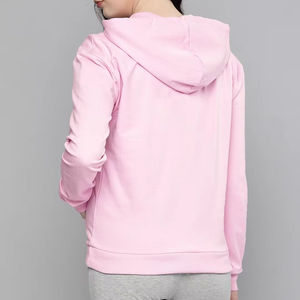 Sweat à capuche oversize en polaire pour femme, 100 % coton, respirant, coupe-vent, streetwear décontracté, avec logo personnalisé sur le devant – Nouvelle collection hiver, vente flash - Product Image 1