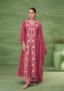 ชุดสูทซาลวาร์คาเมซปักลายสำหรับสตรีสไตล์ปากีสถานมาใหม่ - Product Image 3